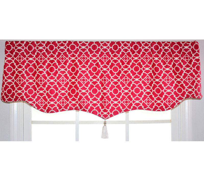 Cantonnière 50 "Lattice Romeo, Fleur