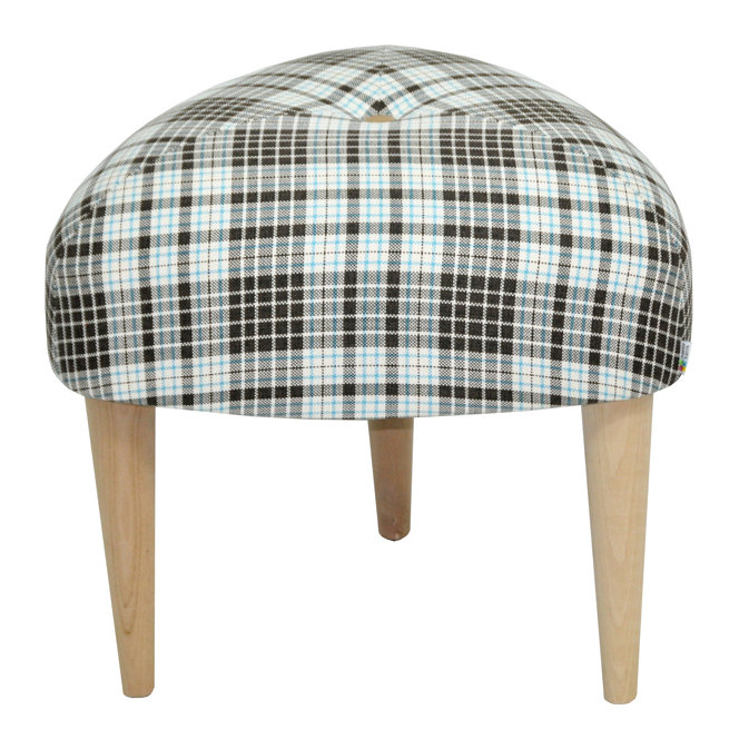 Manufactured Wood Accent Stool, Multi-coloured