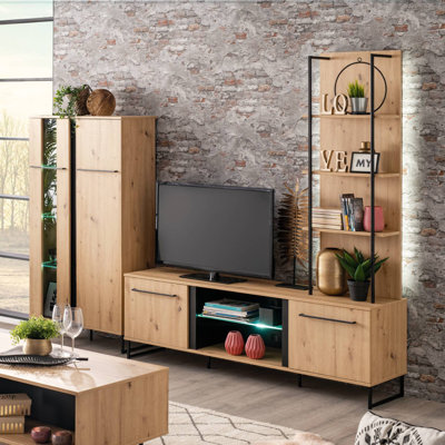 Medorra Unfinished Entertainment Centre for TVs up to 55"