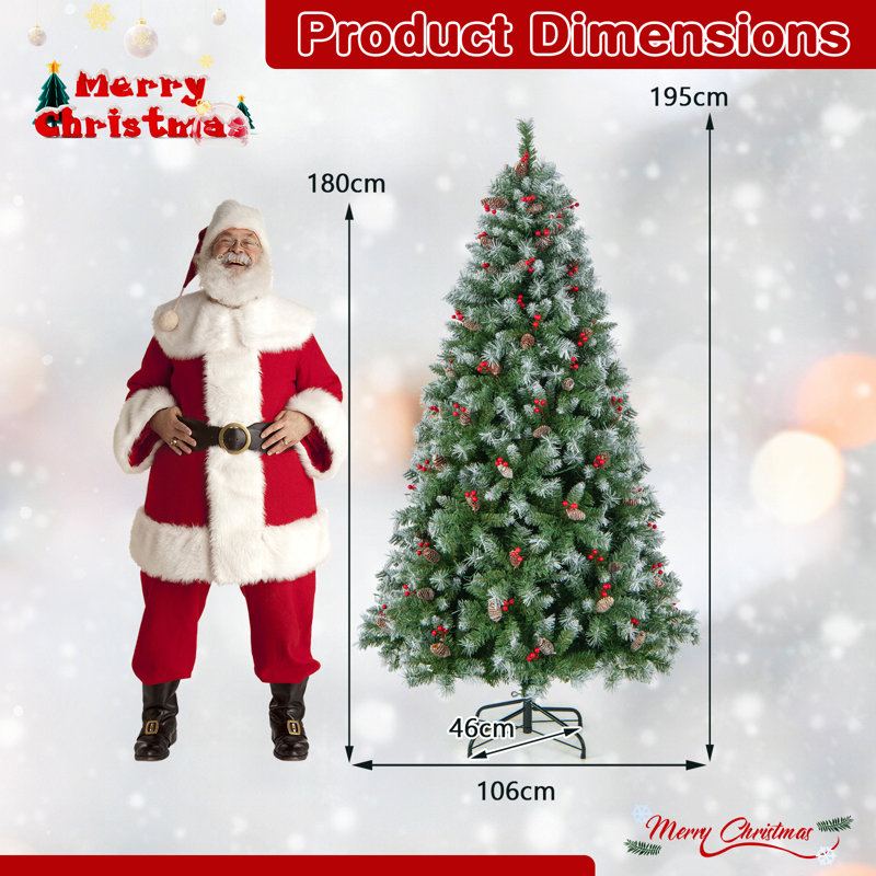 Lighted Artificial Christmas Tree