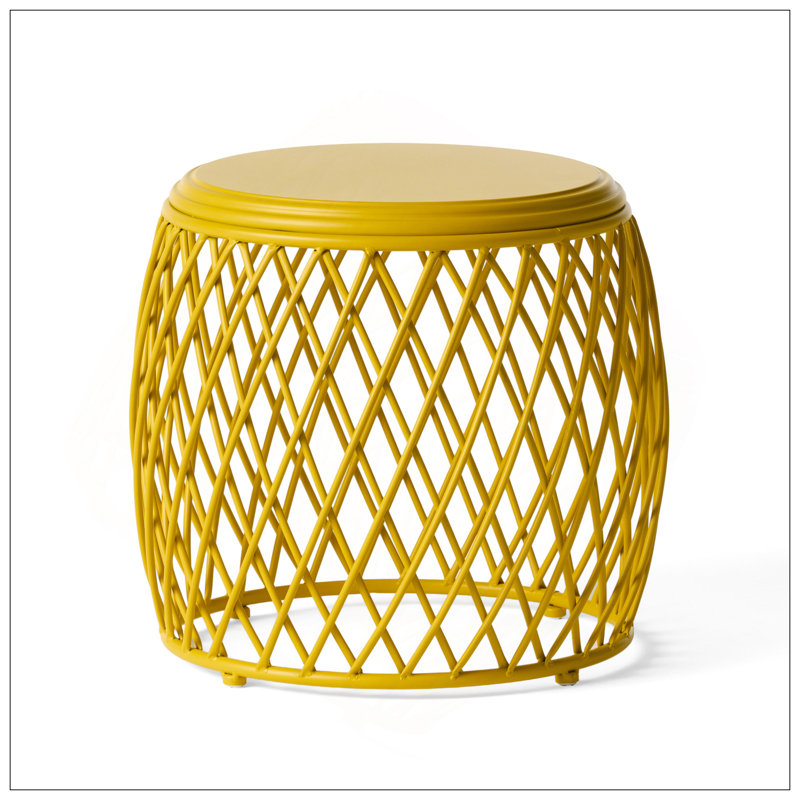 TABLE D'APPOINT 19,75 ALAMERAS, Jaune
