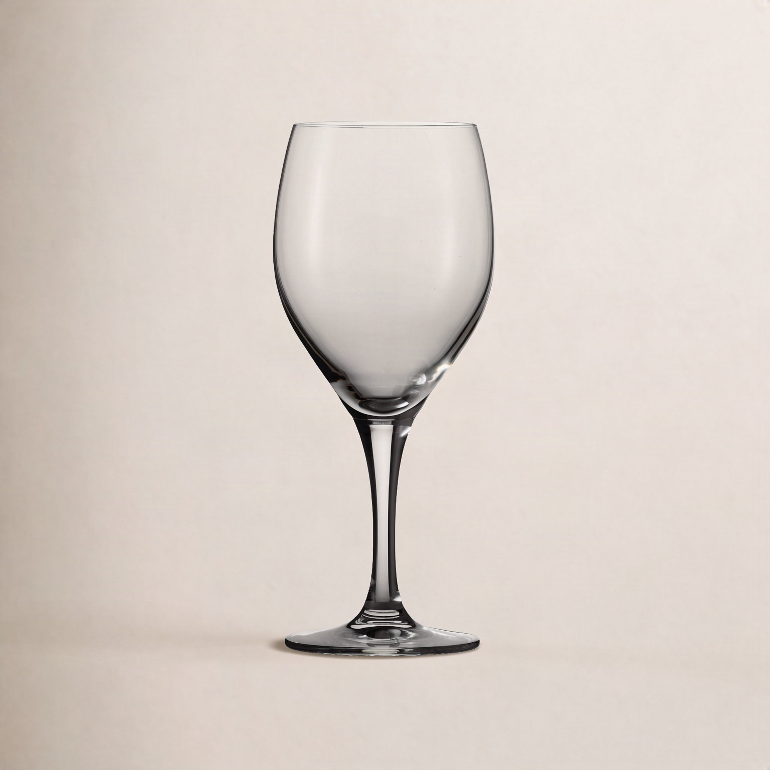 Mondial Crystal Red Wine Glass