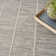 Ralee Solid Colour Machine Woven Polyester/Polypropylene Area Rug in Light Grey