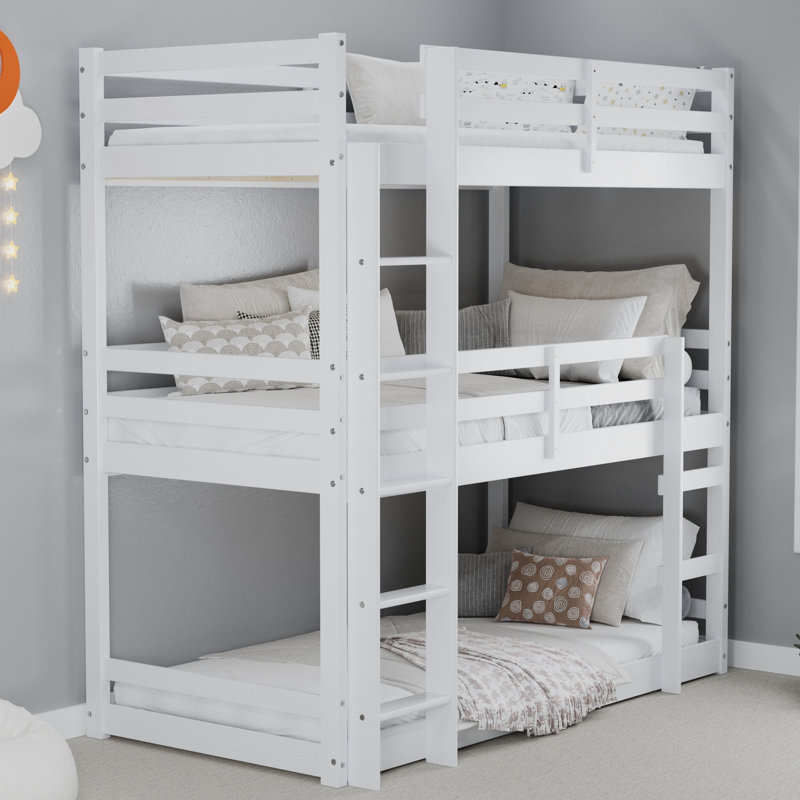 Brooksburg Single (3') Standard Bunk Bed, White