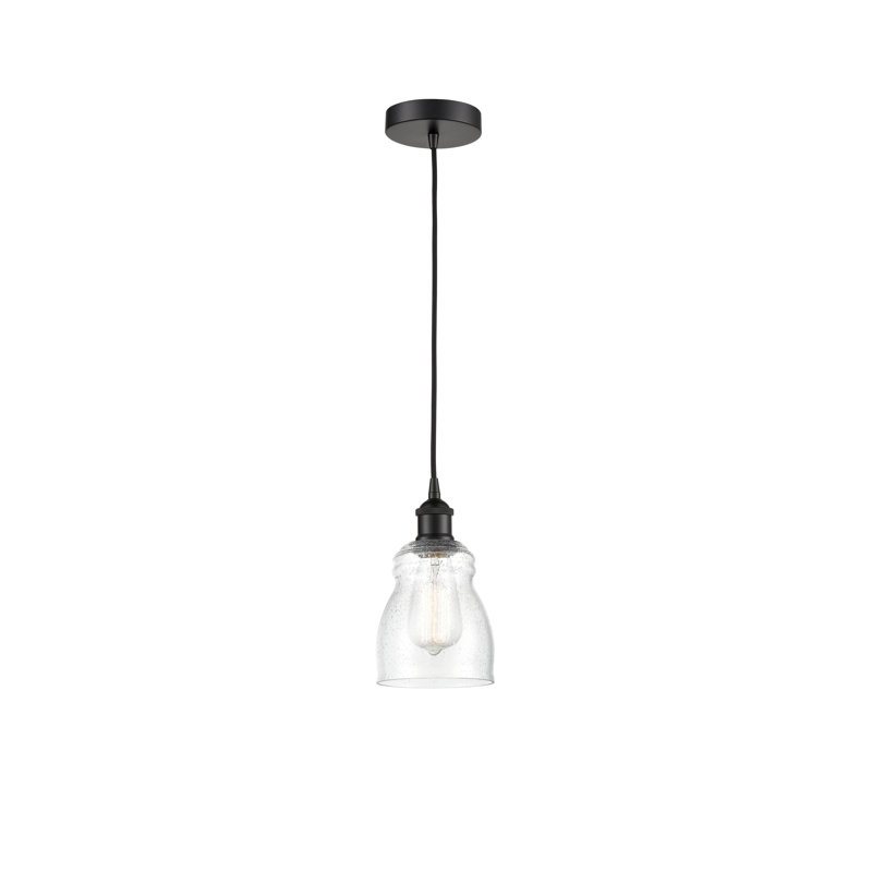 Mccarver 1 - Light Single Pendant, Matte Black