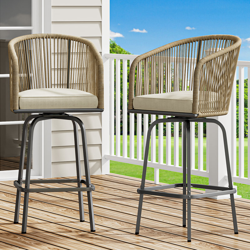 4 - Person Patio Conversation Set with Cushions