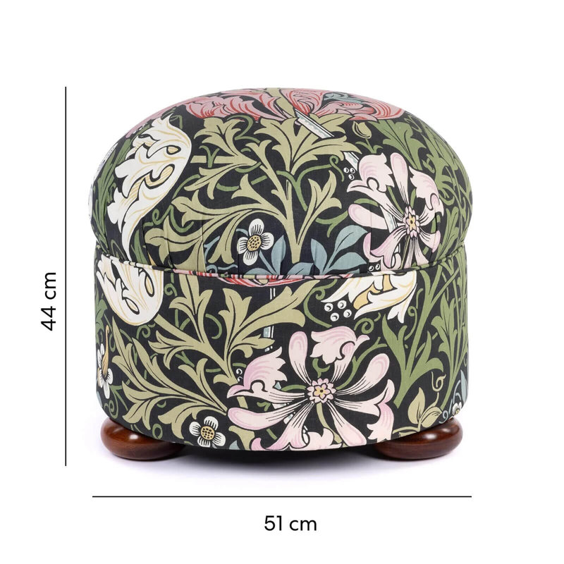 Compton Round Standard Ottoman