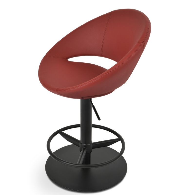 Tabouret pivotant à hauteur réglable