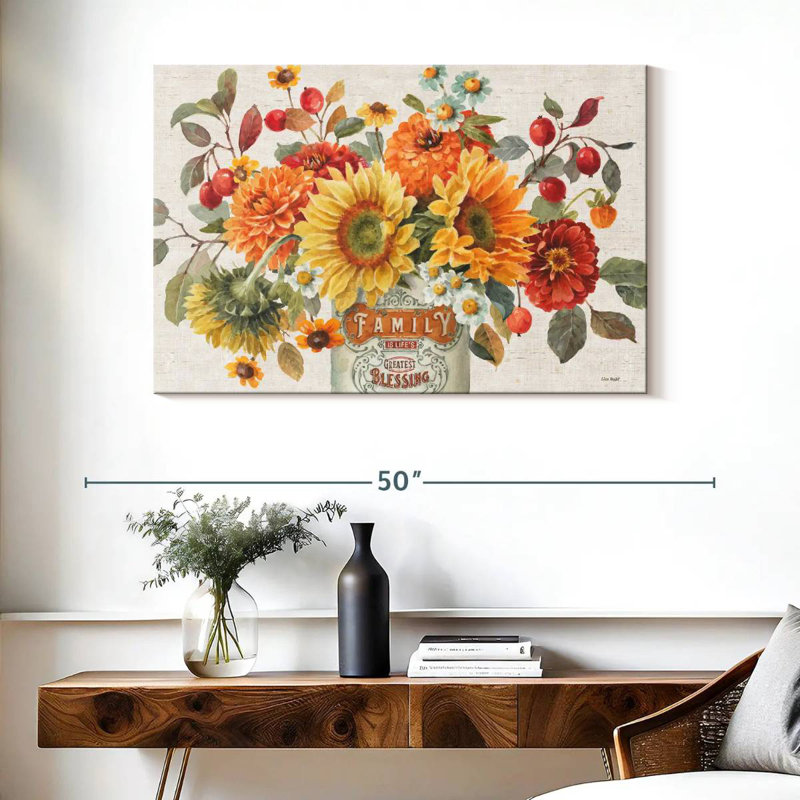 Harnek Autumn in Bloom I, H 26 po x l 39 po