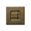 2" x 2" Metal Center Decorative Tile Insert-71050101