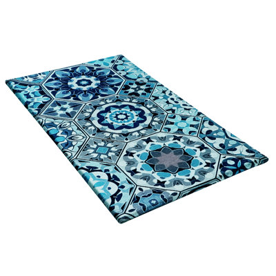 Solja Damask Anti-Fatigue Non-Skid Kitchen Mat