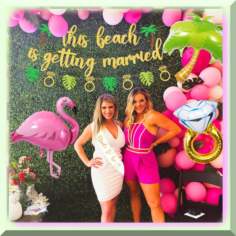 Party Time Bachelorette Banner Garland