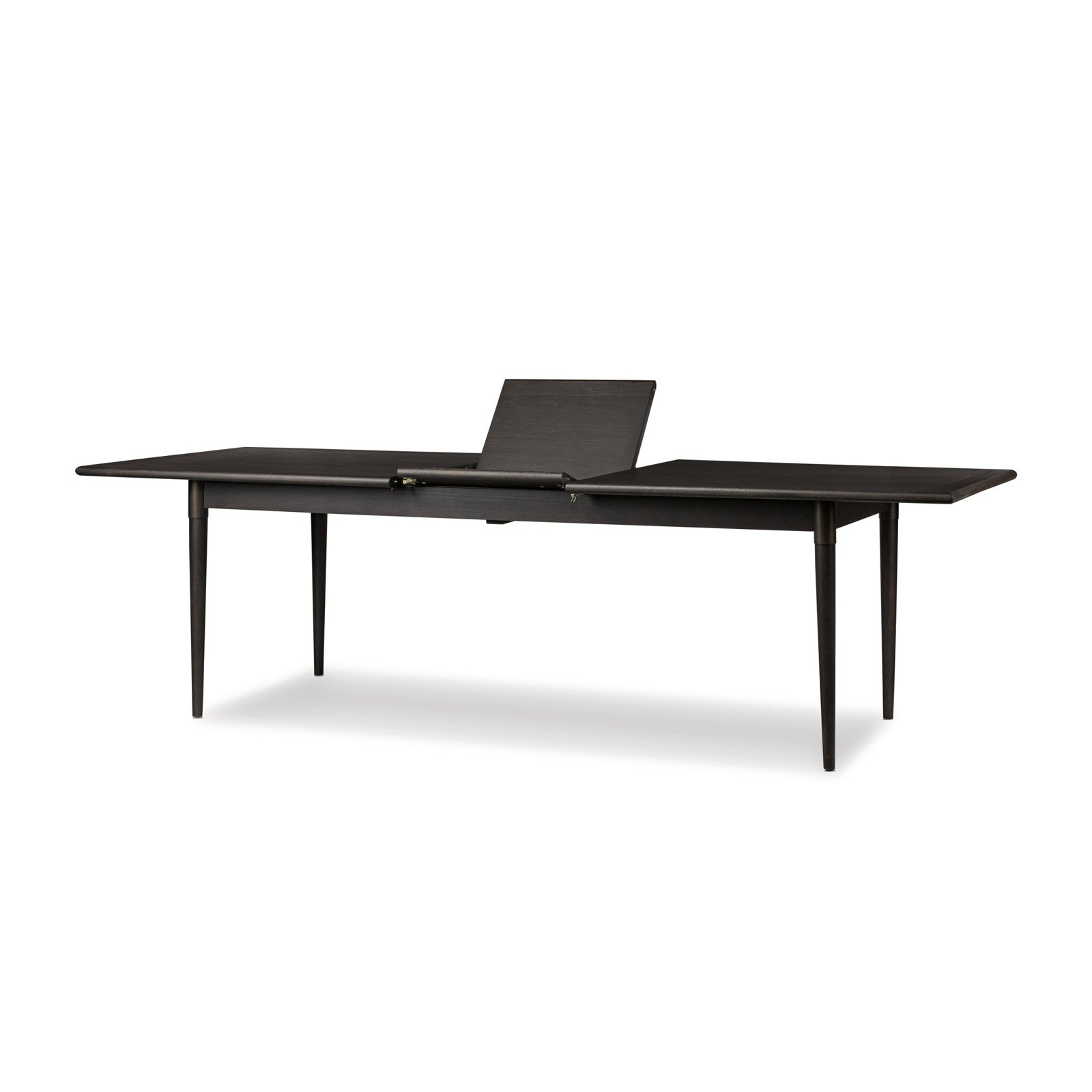 Yanely 84'' Extendable Dining Table, Black