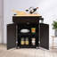 Bouzov 82 cm W Kitchen Island with-1389724952