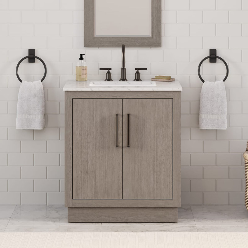 Hugo 30'' W Single Vanity, Oil rubbed bronze