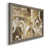 Toile avec cadre gris