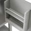Meuble-lavabo de 20 pouces avec lavabo, porte à fermeture douce, support de rangement et tablette ouverte pour les salles de bain modernes-300178656