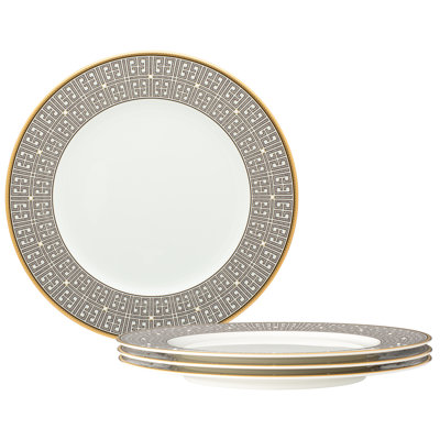 Assiettes plates Noritake Infinity, 11 po