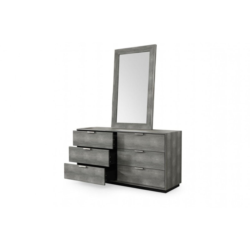 Commode double 6 tiroirs l 59 po