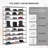 50 Pair Shoe Rack
