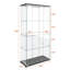 Vitrine moderne en verre avec lumières DEL-125205781
