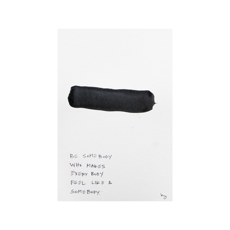 Be Somebody by Kent Youngstrom - Wrapped Canvas Print, 66.04 cm H x 45.72 cm W x 1.91 cm D