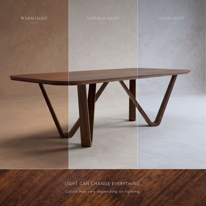 Rozella Solid Wood Dining Table
