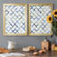 «Sea Lattice I», ensemble de 2 impressions sur toile encadrées-1118324577-1118324591