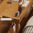Brown Rectangular Solid Wood with 2 drawers desk
