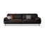 Causeuse-coussin standard en cuir véritable noir-105586244-105586247