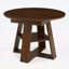 Table de salle à manger extensible ronde ovale avec des feuilles amovibles, conception peu encombrante pour 4 à 8 personnes-130198955