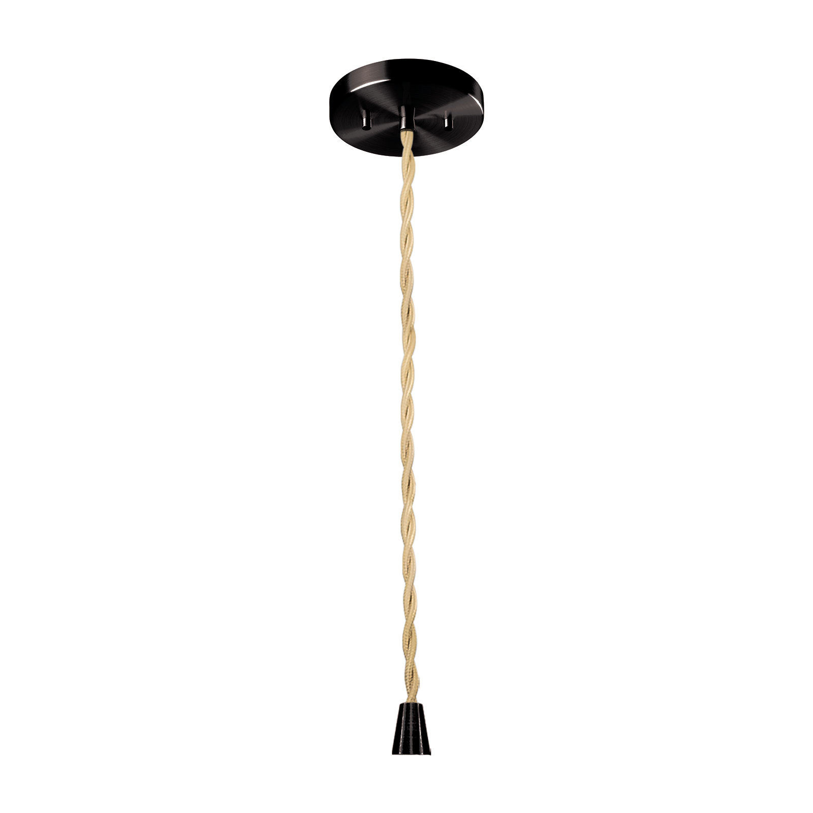 Fallon Ceramic Dimmable Pendant, 7.5" H x 15.5" W x 15.5" D, Celadon Green Crackle, Matte Black