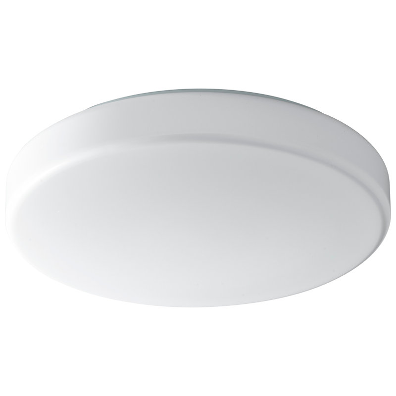 Plafonnier encastré 1 lumière Garrot, H 4 po x l 13,5 po x P 13,5 po
