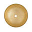 Fine Fixtures Modern Glass Vessel Round 16 X 16 In Gold