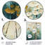 Birch Woods Whispering Winds V - Art mural en métal floral, salon-1498624984