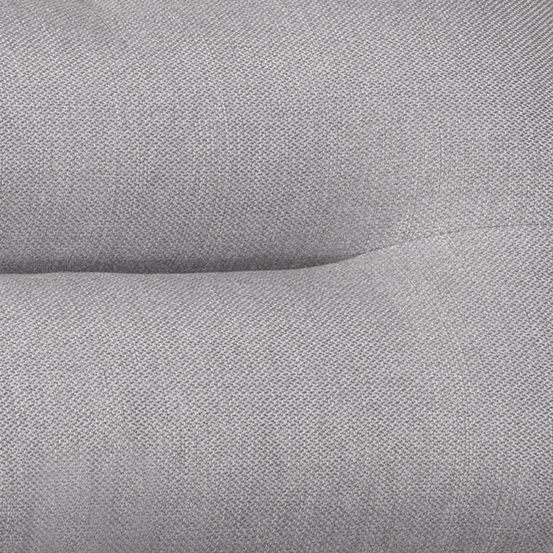 Ensemble de salon inclinable Sardinia, Polyester argenté