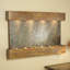 Sunrise Springs Natural Stone/Metal Wall Fountain with Light-14161361-14161358