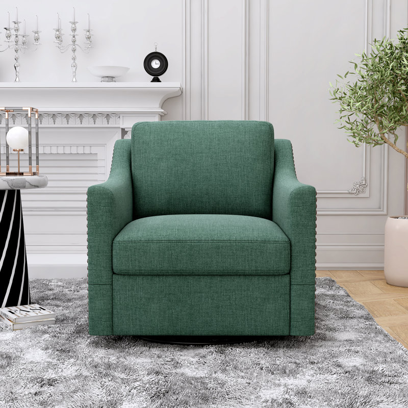 Fauteuil pivotant à 360 degrés, Vert