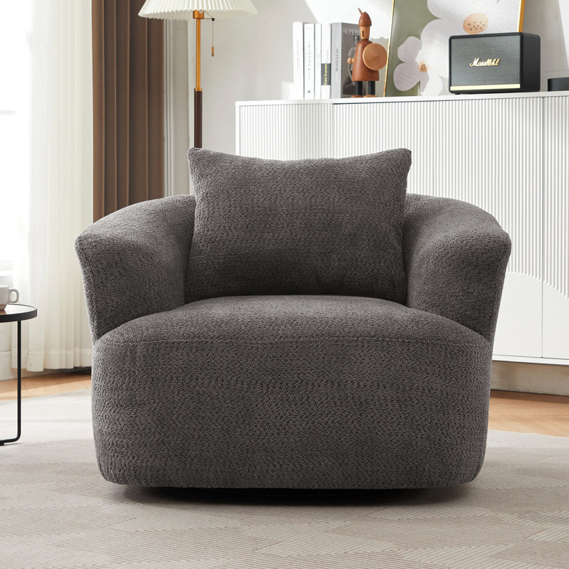 Chaise pivotante à 360 °, Grey