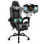 Footrest Gaming Chair with Lumbar Pillow Massage Function-58299366