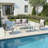 Modern 4-Piece Outdoor Patio Conversation Set With 2 Cushioned Chairs, 1 Loveseat & 1 Coffee Table-692311971