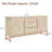 63" W Ribbed Sideboard with Drawers-440566584