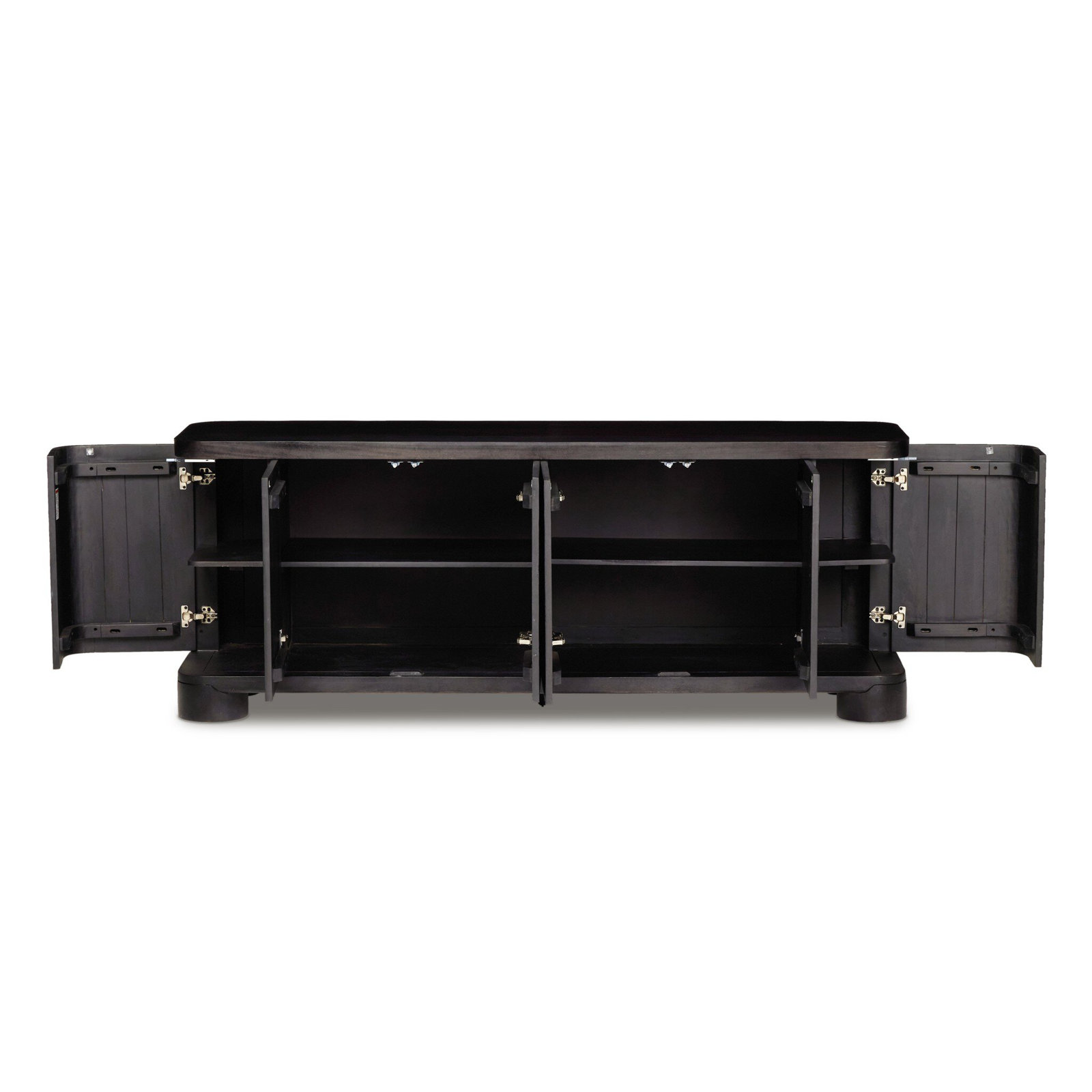 Shevall Sideboard-Carved Black Mango