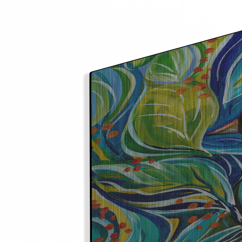 " Tribal Bird " by Estelle Grengs, 36" H x 24" W