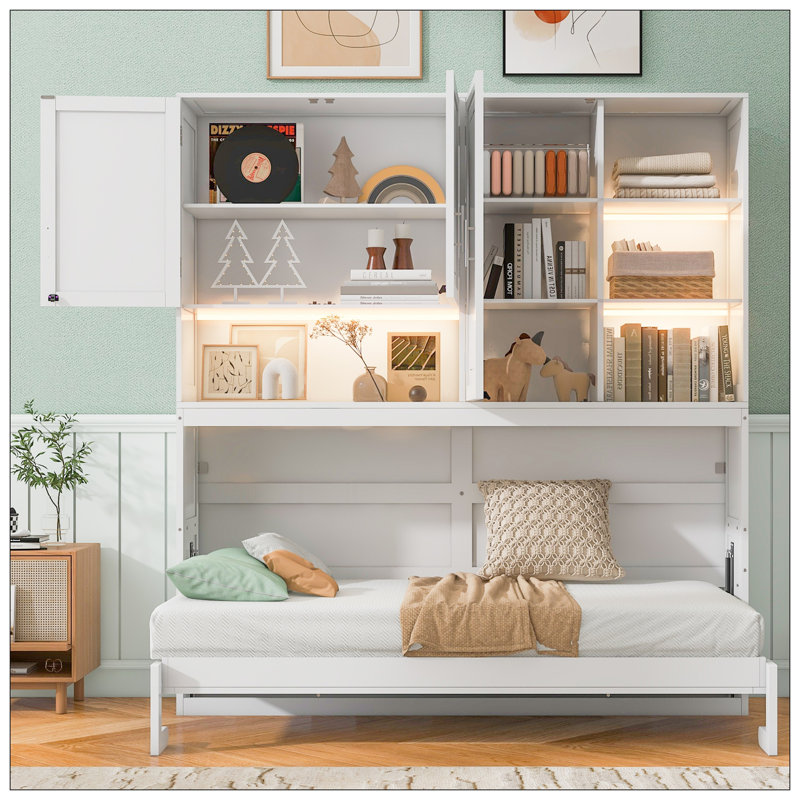 Lit pour chambre à coucher, Blanc