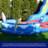 HeroKiddo 15 FT Ocean Shark Commercial Grade Water Slide (with Pool and Blower)