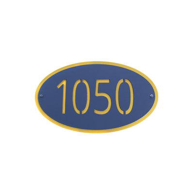 Plaque d'adresse sur 2 lignes