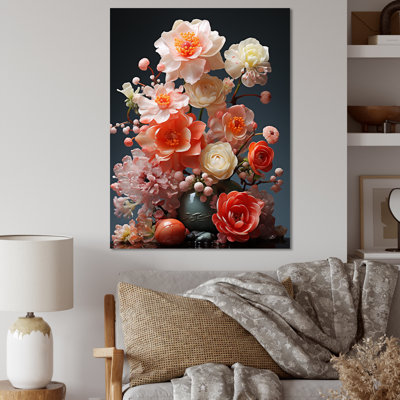 Floral Oasis Bouquet I - Flowers Wall Art