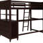 Lit mezzanine simple avec bureau et tiroirs - Finition, bois massif robuste pour un espace de vie et un espace de travail confortables, chambre fonctionnelle-726994923