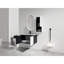 Meuble-lavabo blanc avec lavabo en céramique et meuble-lavabo moderne - pièce polyvalente-1311883535